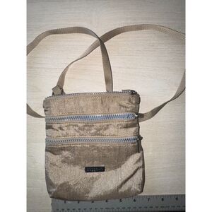 Baggallini Tour Crossbody Small Bag Taupe/Blue